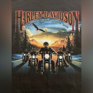 Men’s Harley-Davidson Legends Can’t Stand Still Black T-Shirt Size XL